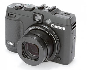 Canon PowerShot G16 digital camera