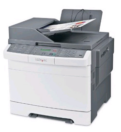 Lexmark X544dw multifunction color duplex laser printer