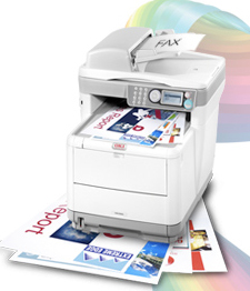 OKI MC360 printer