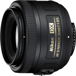 AF-S DX Nikkor 35mm F/1.8G lens