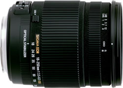 Sigma 18-250mm F3.5-6.3 DC OS HSM