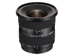 Sony DT 11-18mm f/4.5-5.6 SAL-1118 lens