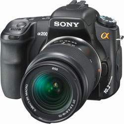 Sony Alpha A-200 DSLR