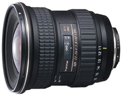 Tokina 11-16mm f/2.8 lens